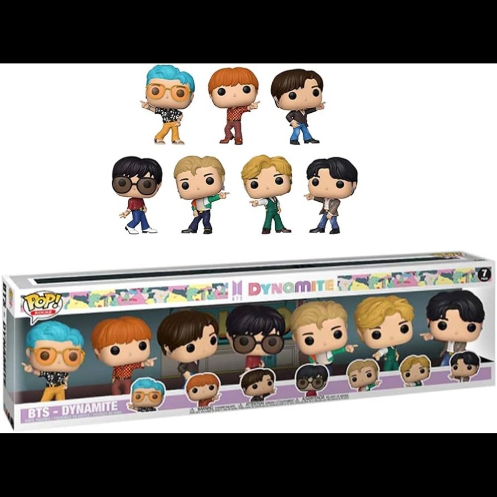 Exclusive BTS Funko POP Dynamite Collection NWT
